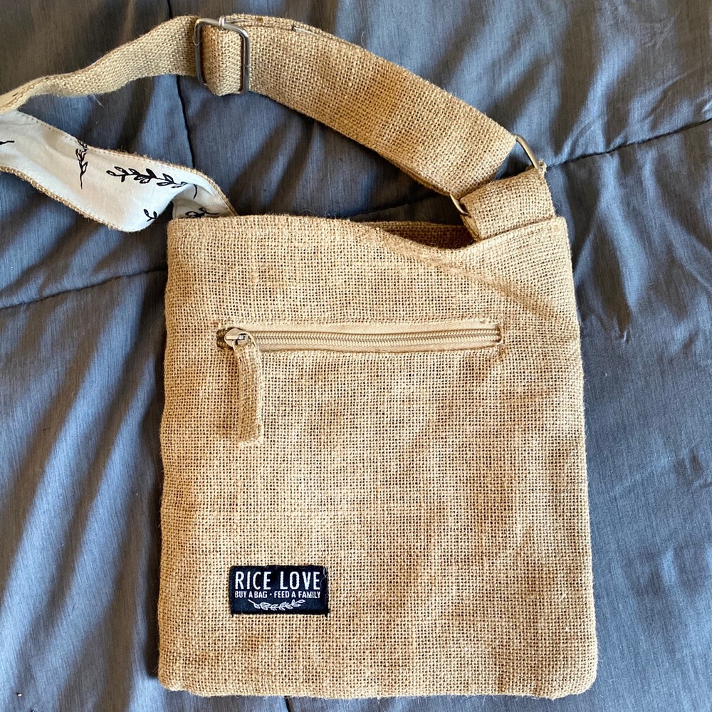 Rice Love Adjustable Crossbody Bag